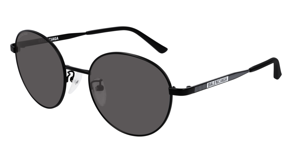 Balenciaga Sunglass Unisex Black Black Grey