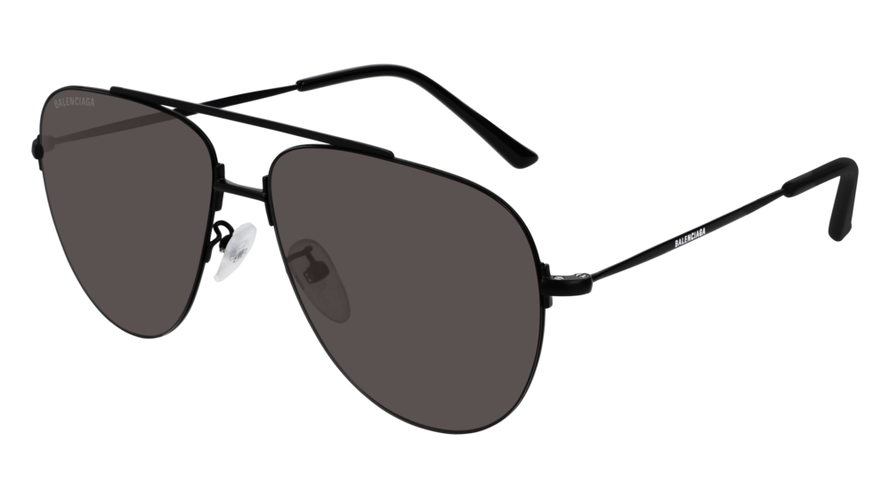 Balenciaga Sunglass Unisex Black Black Grey