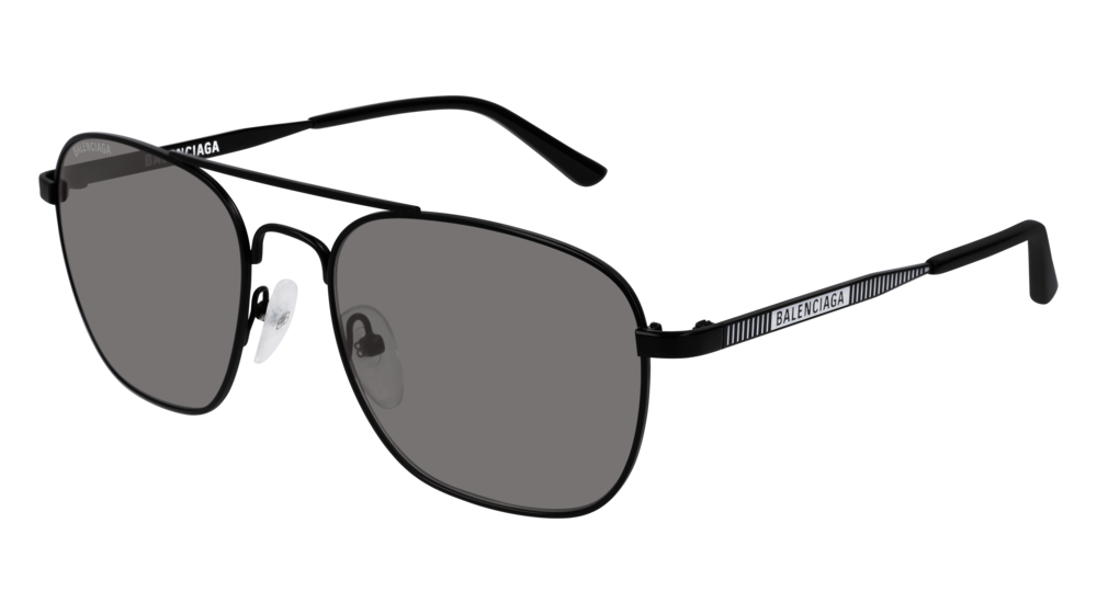 Balenciaga Sunglass Unisex Black Black Grey