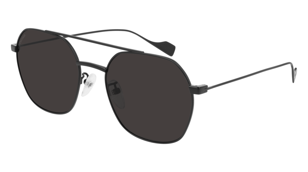 Balenciaga Sunglass Unisex Black Black Grey