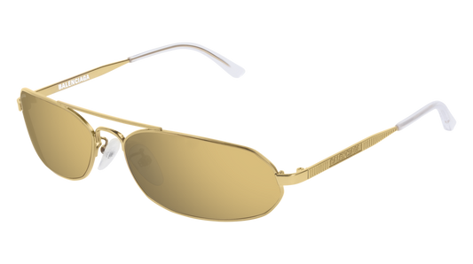 Balenciaga Sunglass Unisex Gold Gold Gold