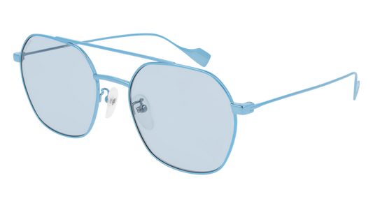 Balenciaga Sunglass Unisex Light Blue Light Blue Light Blue