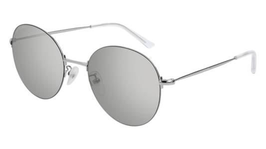 Balenciaga Sunglass Unisex Silver Silver Silver