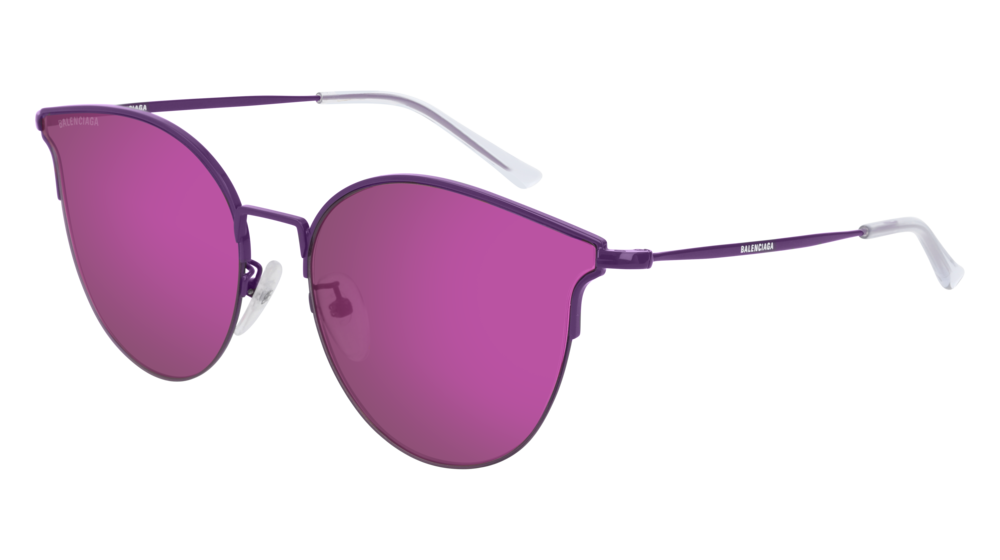 Balenciaga Sunglass Unisex Violet Violet Violet