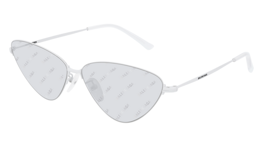 Balenciaga Sunglass Unisex White White Grey