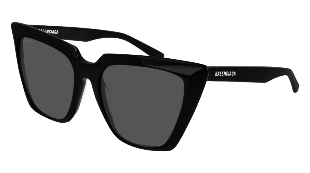 Balenciaga Sunglass Woman Black Black Grey