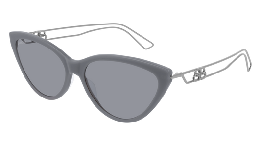 Balenciaga Sunglass Woman Grey Ruthenium Grey