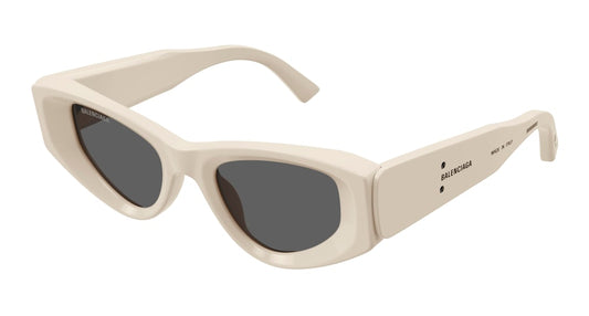 Balenciaga Sunglass Woman Beige Beige Grey