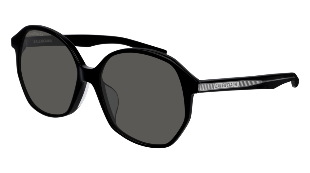 Balenciaga Sunglass Woman Black Black Grey