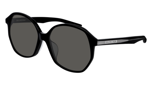 Balenciaga Sunglass Woman Black Black Grey