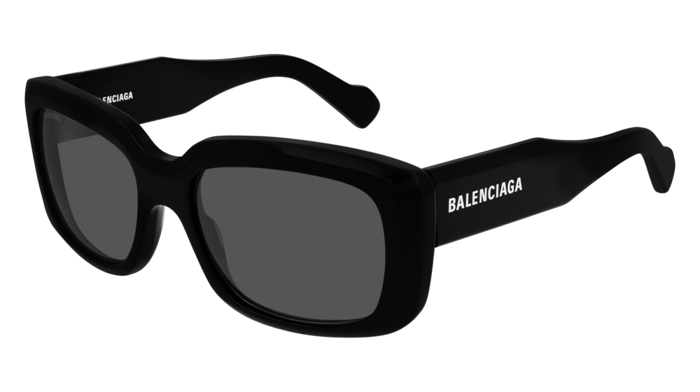 Balenciaga Sunglass Woman Black Black Grey