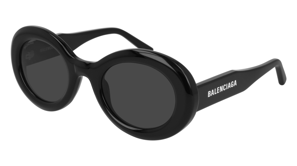 Balenciaga Sunglass Woman Black Black Grey