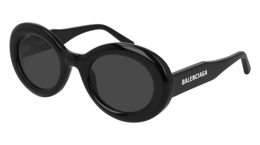 Balenciaga Sunglass Woman Black Black Grey