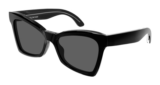 Balenciaga Sunglass Woman Black Black Grey