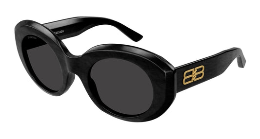 Balenciaga Sunglass Woman Black Black Grey