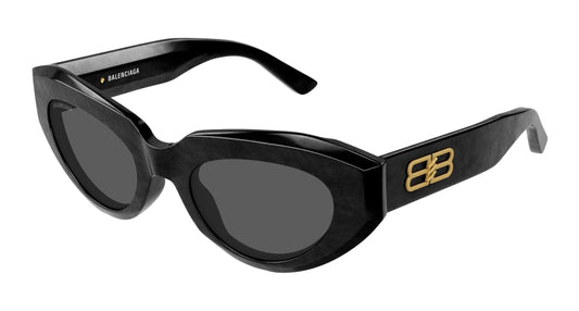 Balenciaga Sunglass Woman Black Black Grey