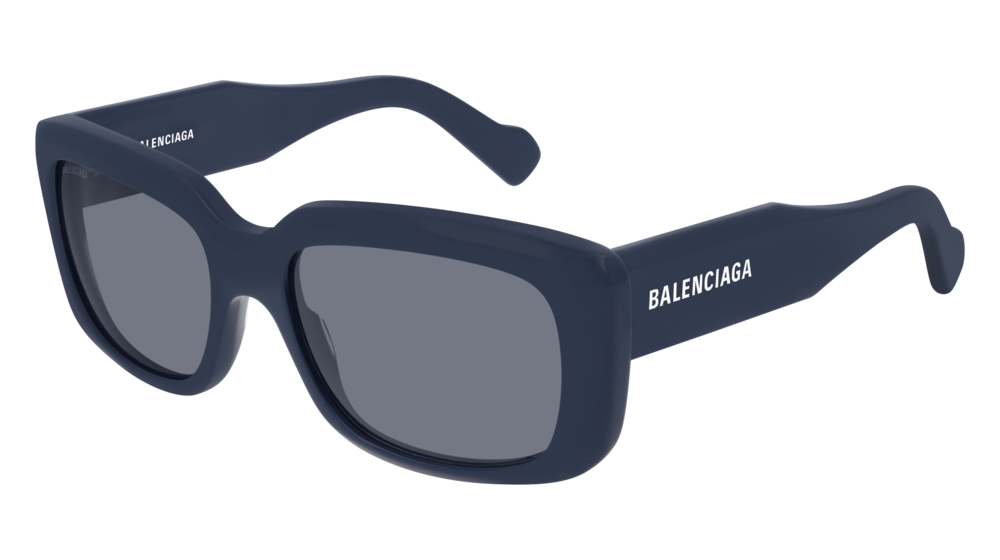 Balenciaga Sunglass Woman Blue Blue Blue