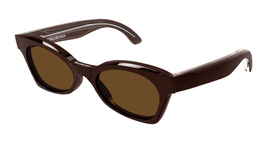 Balenciaga Sunglass Woman Brown Brown Brown