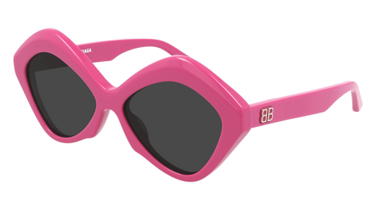 Balenciaga Sunglass Woman Fuchsia Fuchsia Grey