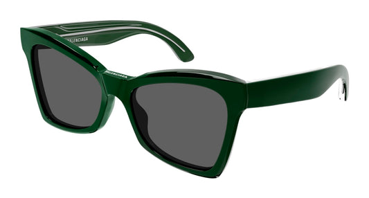 Balenciaga Sunglass Woman Green Green Grey