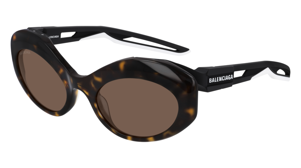 Balenciaga Sunglass Woman Havana Black Brown