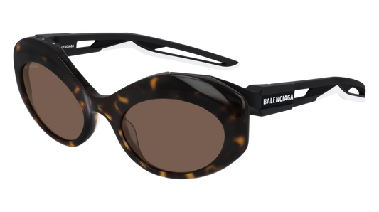 Balenciaga Sunglass Woman Havana Black Brown