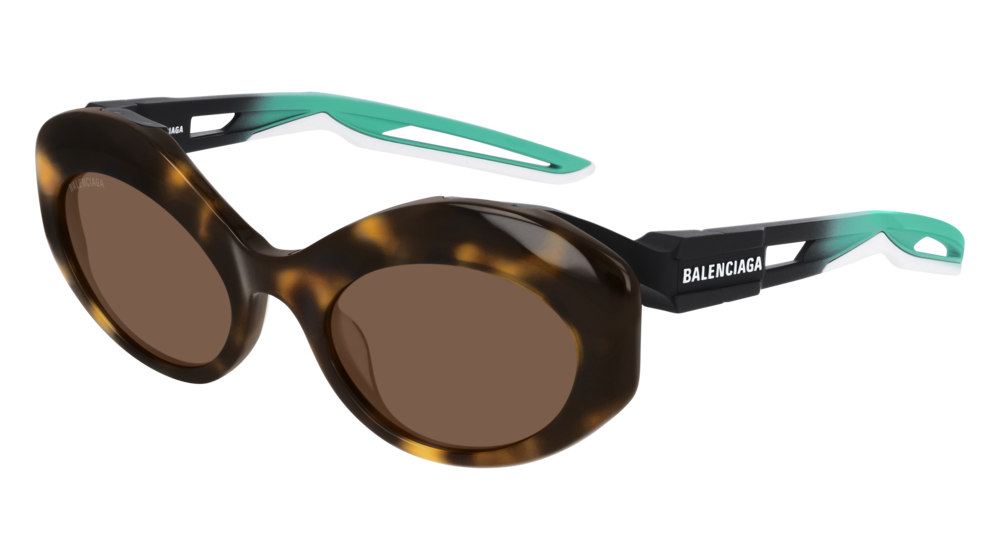 Balenciaga Sunglass Woman Havana Black Brown