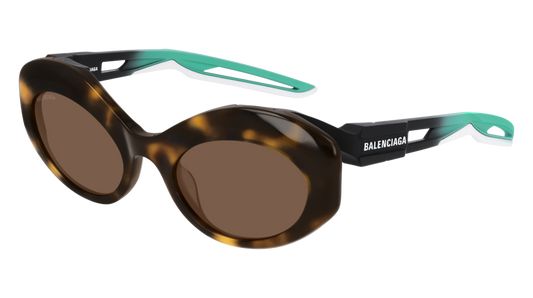 Balenciaga Sunglass Woman Havana Black Brown