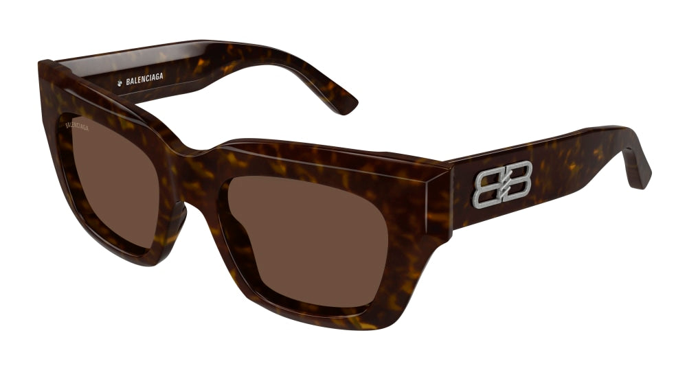 Balenciaga Sunglass Woman Havana Havana Brown