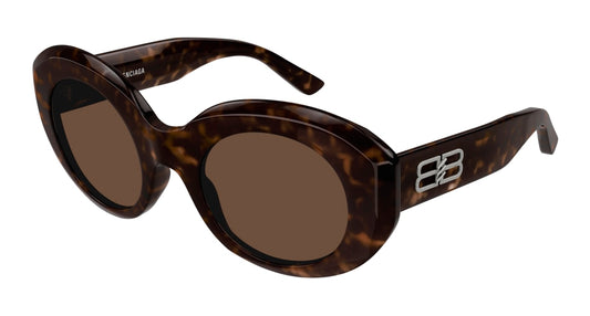 Balenciaga Sunglass Woman Havana Havana Brown