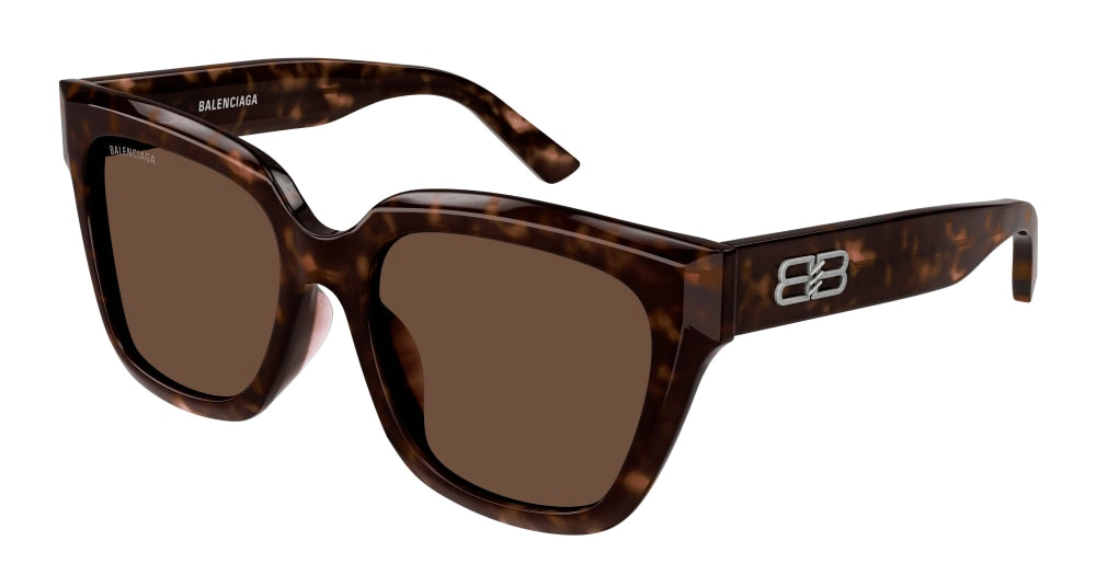 Balenciaga Sunglass Woman Havana Havana Brown