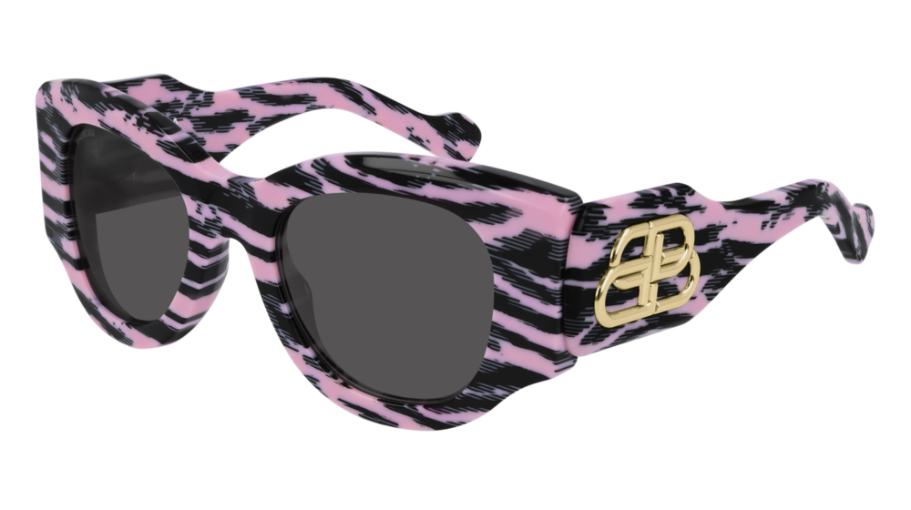 Balenciaga Sunglass Woman Pink Pink Grey