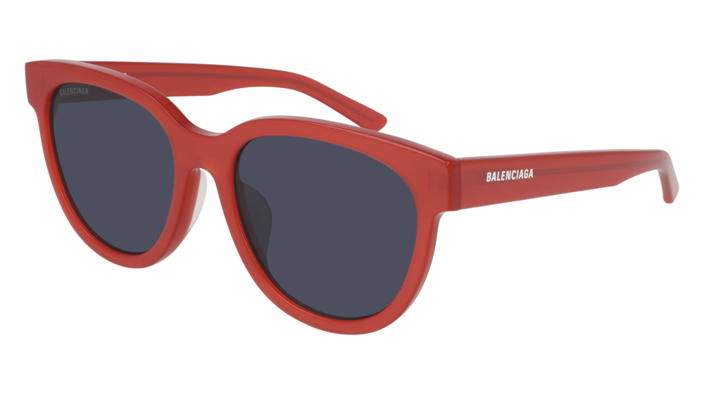 Balenciaga Sunglass Woman Red Red Blue