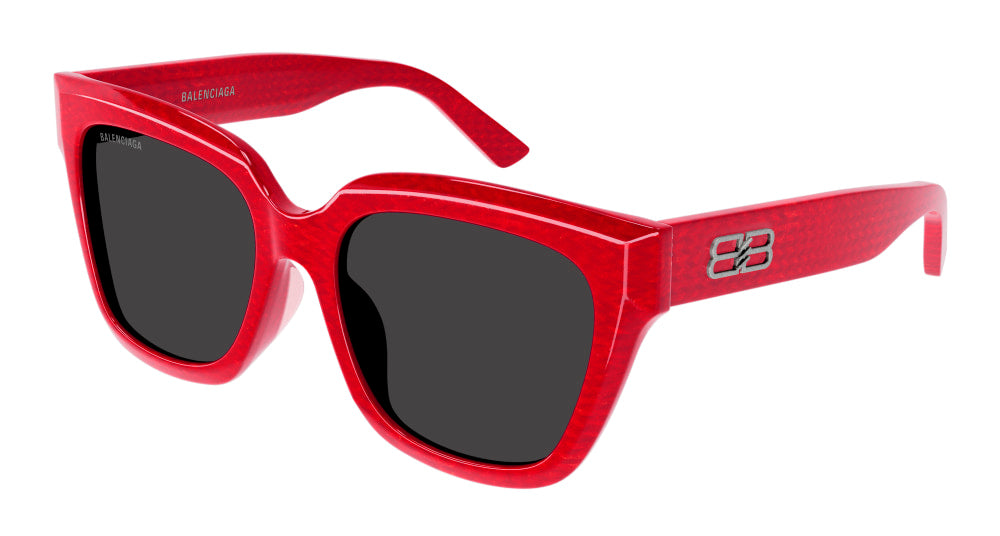 Balenciaga Sunglass Woman Red Red Grey