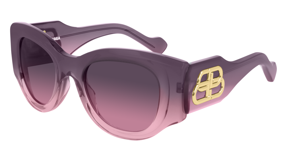 Balenciaga Sunglass Woman Violet Violet Violet