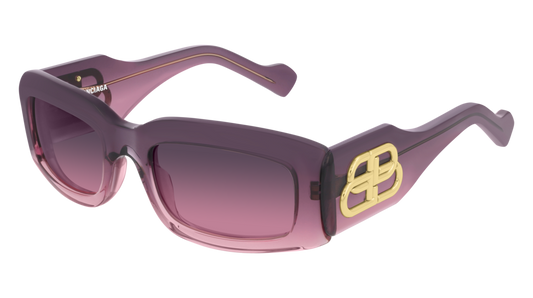 Balenciaga Sunglass Woman Violet Violet Violet