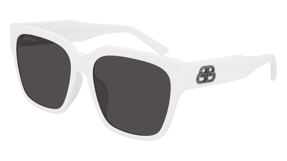 Balenciaga Sunglass Woman White White Grey