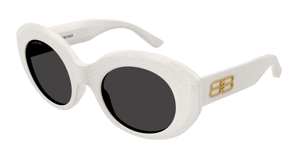 Balenciaga Sunglass Woman White White Grey