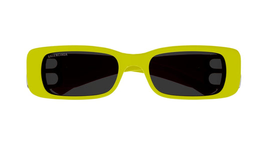 Balenciaga Sunglass Woman Yellow Silver Grey