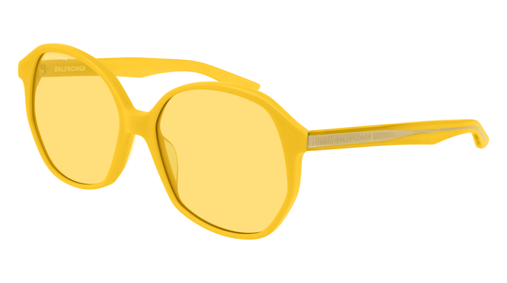 Balenciaga Sunglass Woman Yellow Yellow Yellow