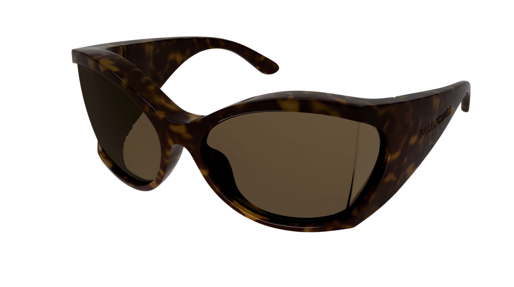 Balenciaga Sunglass Woman Havana Havana Brown