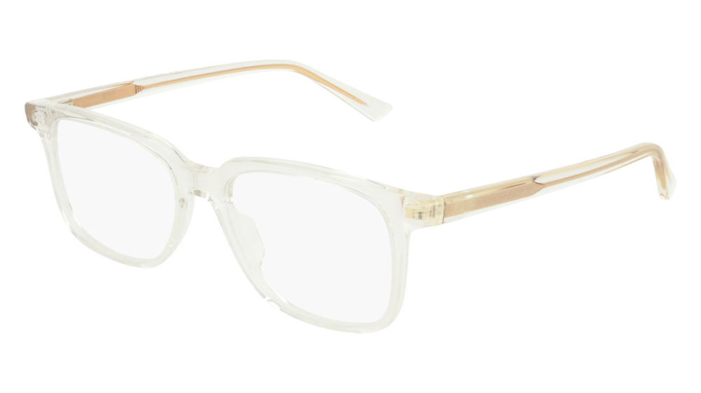 Bottega Veneta Optical Frame Man Beige Beige Transparent