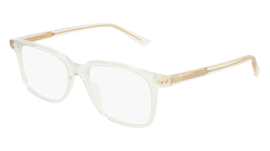 Bottega Veneta Optical Frame Man Beige Beige Transparent