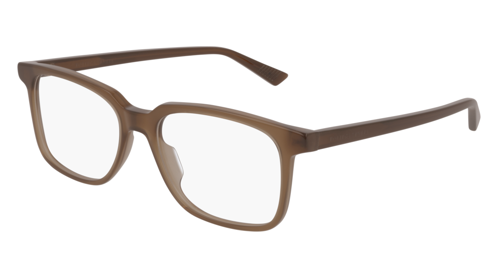 Bottega Veneta Optical Frame Man Brown Brown Transparent