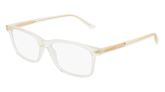 Bottega Veneta Optical Frame Man Beige Beige Transparent