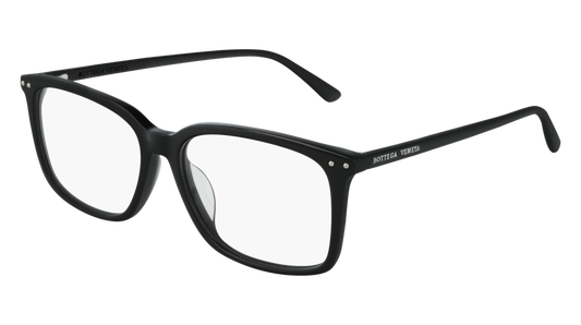 Bottega Veneta Optical Frame Man Black Black Transparent