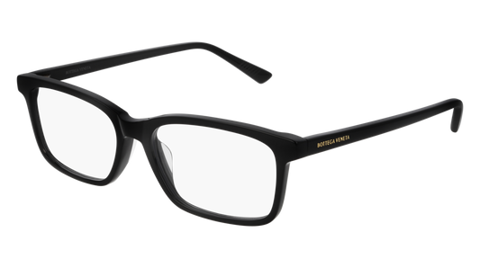 Bottega Veneta Optical Frame Man Black Black Transparent