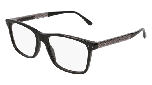 Bottega Veneta Optical Frame Man Black Grey Transparent