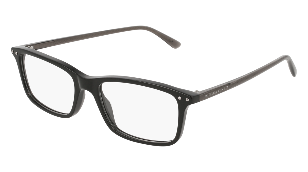 Bottega Veneta Optical Frame Man Black Grey Transparent