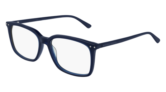 Bottega Veneta Optical Frame Man Blue Blue Transparent